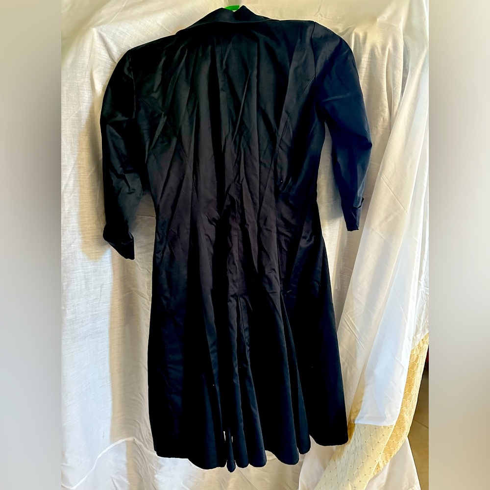 Retired and purging clothes.